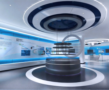 Modern Exhibition Hall-ID:180948025