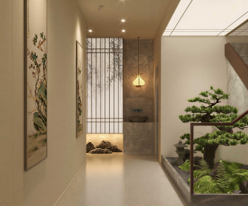 Modern Hallway-ID:664913897