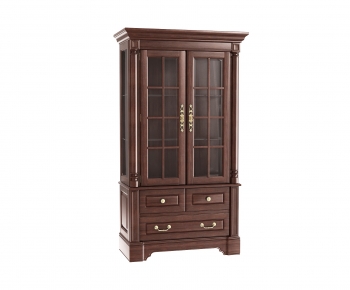 Simple European Style Bookcase-ID:904782062