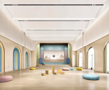Modern Children's Kindergarten-ID:641994956