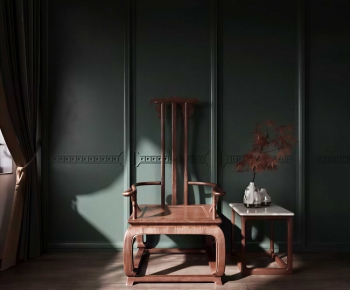 New Chinese Style Lounge Chair-ID:667710071