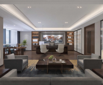 Modern Manager's Office-ID:206497919