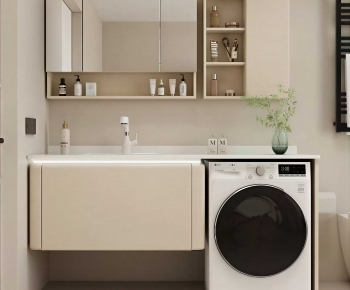 Modern Bathroom Cabinet-ID:652320411