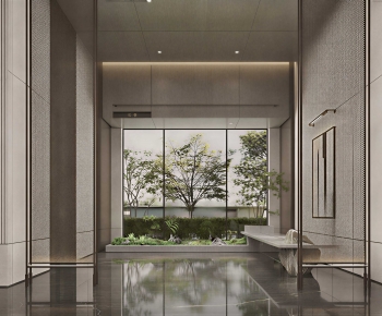 Modern Office Reception Desk-ID:269957079