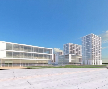 Modern Appearance Of Commercial Building-ID:535892966