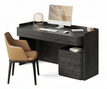 Modern Computer Desk And Chair-ID:999520064