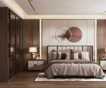 New Chinese Style Bedroom-ID:269063956