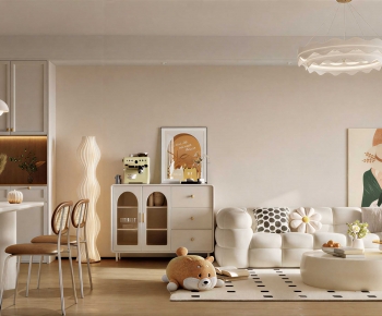 Modern A Living Room-ID:370592125