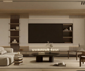 Modern A Living Room-ID:189509498