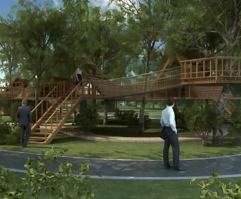 Modern Park Landscape-ID:200071107