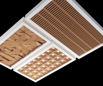 Modern Suspended Ceiling-ID:669807916