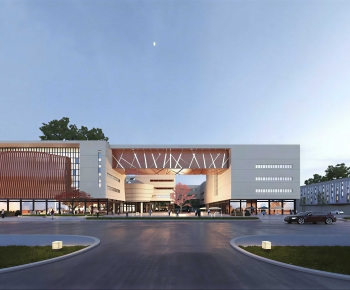 Modern Appearance Of Commercial Building-ID:476279976