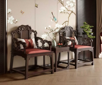 New Chinese Style Lounge Chair-ID:670104989