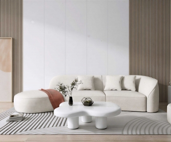 Modern Three-seat Sofa-ID:241153965