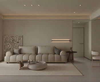 Wabi-sabi Style A Living Room-ID:958888053
