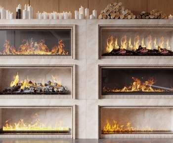 Modern Electronic Fireplace-ID:760216955