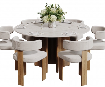 Modern Dining Table And Chairs-ID:678680909