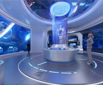 Modern Exhibition Hall-ID:400331028