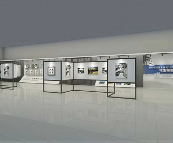 Modern Exhibition Hall-ID:361984019