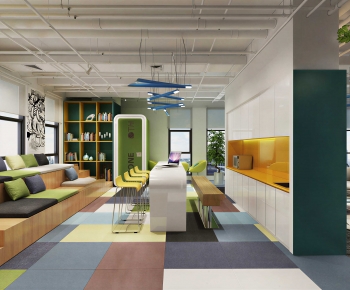 Modern Staff Recreation Room-ID:824871184