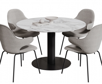 Modern Dining Table And Chairs-ID:853449112