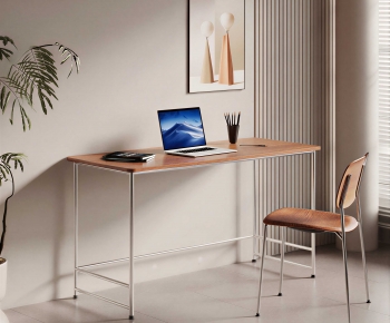 Modern Computer Desk And Chair-ID:440279014