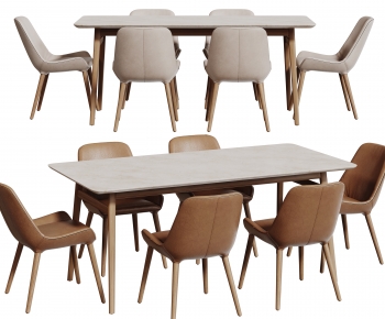 Modern Dining Table And Chairs-ID:967569466