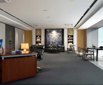 Modern Manager's Office-ID:344811925