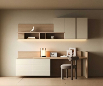Modern Computer Desk And Chair-ID:962052118