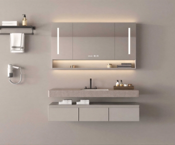 Modern Bathroom Cabinet-ID:834145071