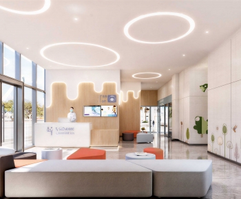 Modern Hospital Hall-ID:101516012
