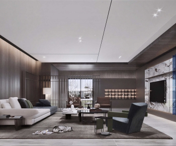 Modern A Living Room-ID:985503916