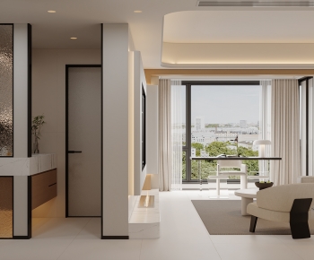 Modern A Living Room-ID:593960313