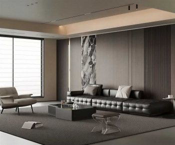 Modern A Living Room-ID:729388004