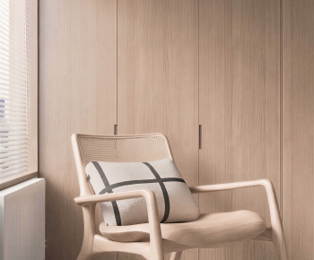 Wabi-sabi Style Single Sofa-ID:770303011