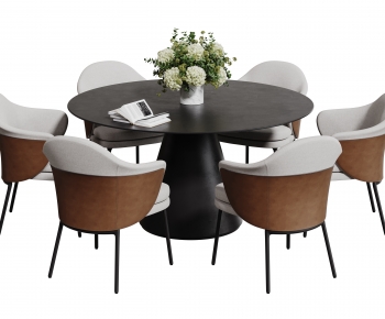 Modern Dining Table And Chairs-ID:325408949