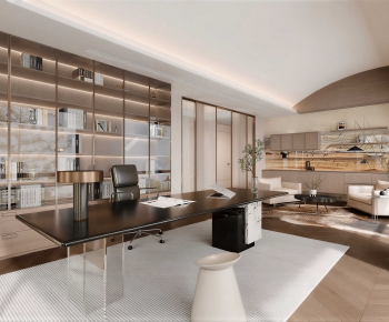 French Style Manager's Office-ID:524848947