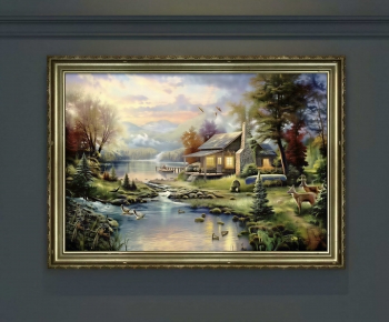 European Style Oil Painting-ID:760798938