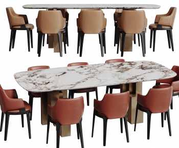 Modern Dining Table And Chairs-ID:904078967