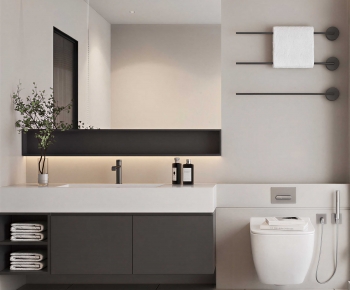 Modern Bathroom Cabinet-ID:381410191