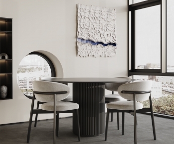 Modern Dining Table And Chairs-ID:679960388