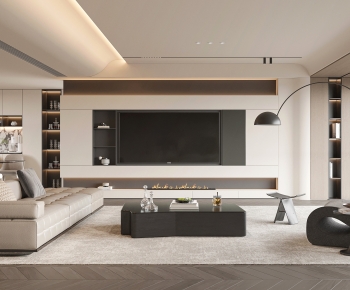 Modern A Living Room-ID:504467013