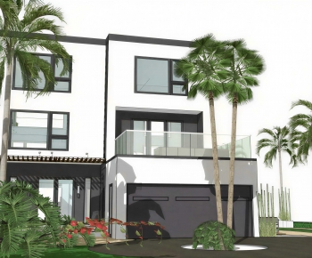 Modern Courtyard/landscape-ID:762044914