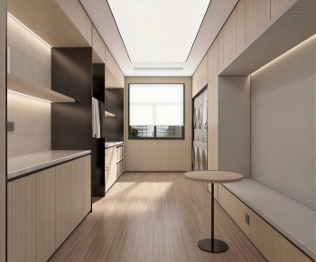 Modern Balcony Laundry Room-ID:116313936