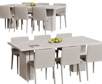 Modern Dining Table And Chairs-ID:947416076