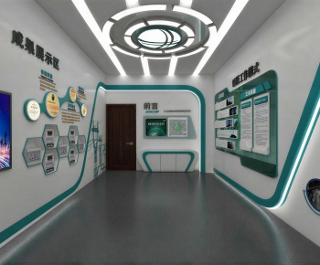 Modern Exhibition Hall-ID:535979992