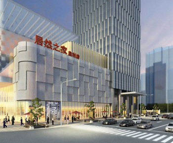 Modern Building Appearance-ID:956198937