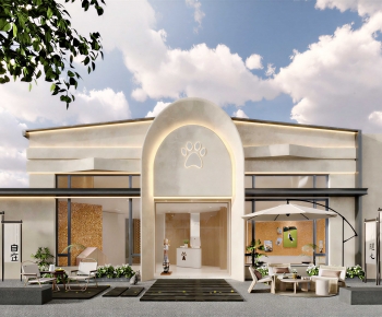 Modern Facade Element-ID:708251006
