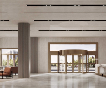 Modern Office Reception Desk-ID:384241105