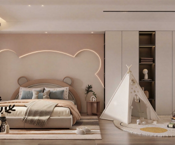 Modern Wabi-sabi Style Bedroom-ID:738054993